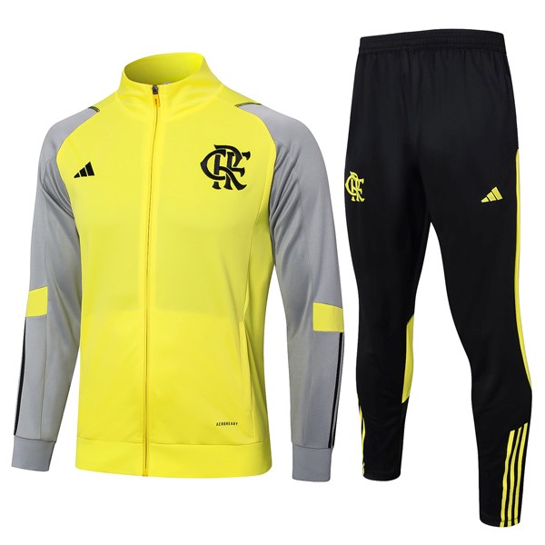 Chandal Flamengo 2024-25 Gris Amarillo